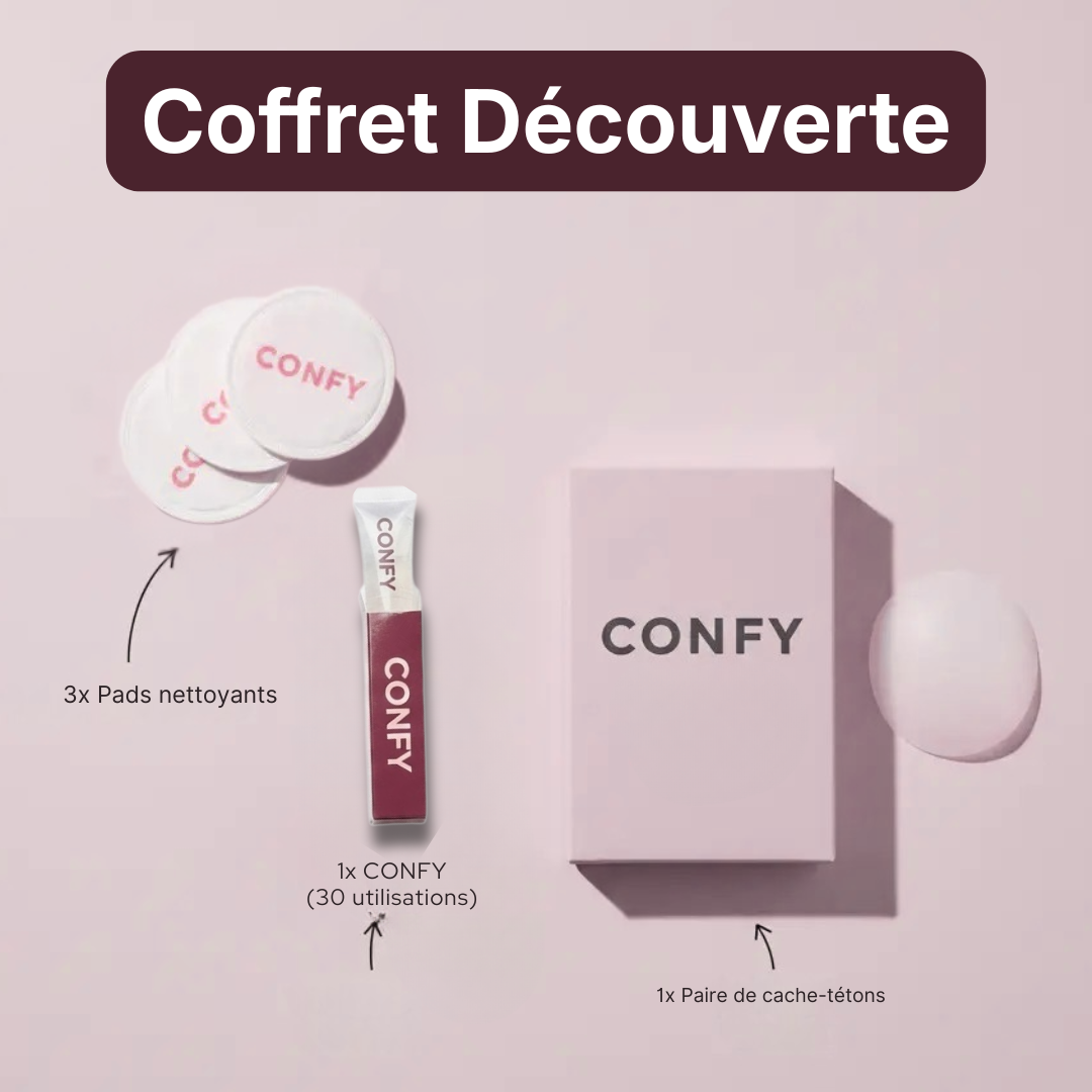 CONFY - La colle invisible pour tenues parfaites